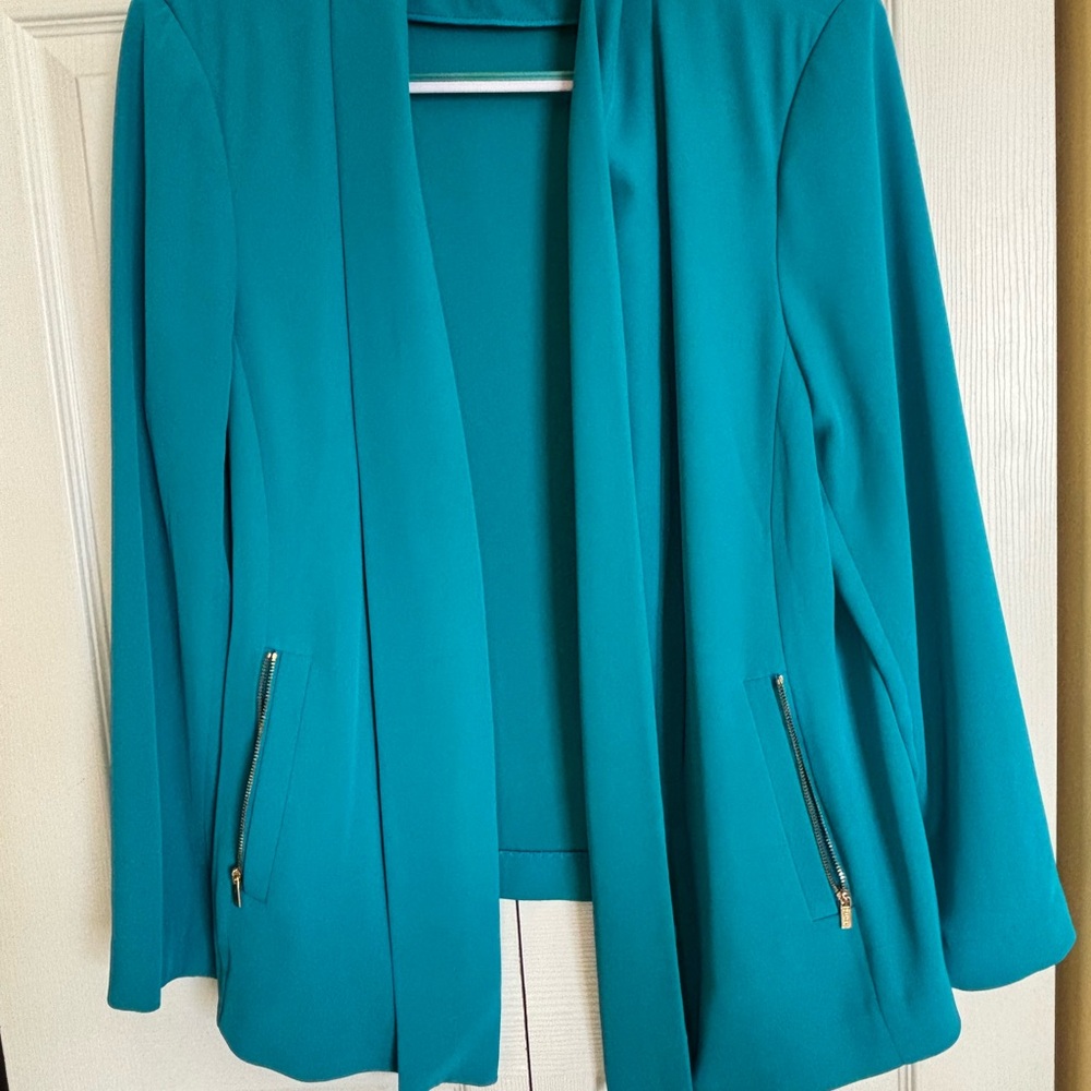 Calvin Klein Vibrant Teal Blazer